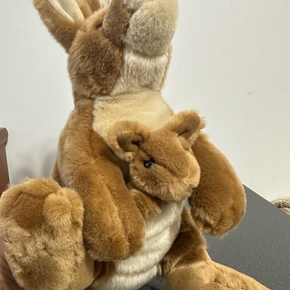 Wild Republic Kangaroo with Baby Joey Plush Soft Toy Stuffed Animal 17” - Picture 3 of 11